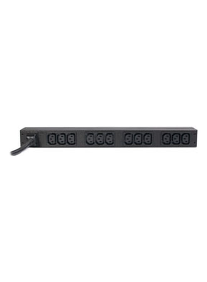 APC AP9565 | APC NetShelter Basic Rack PDU, 1U, 1PH, 3.7kW 230V 16A or 3.3kW 208V 16A, x12 C13 outlets, C20 cord - Image 5